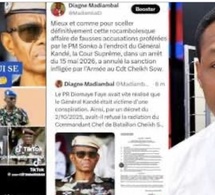 Grave révélation de Tange sur le décret de la nomination du Général Kandé Madiambal éclate la lumiére