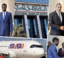 Nouvelle banque, éolien, aviation…: Les contacts éminemment économiques du Pr. Diomaye en Egypte