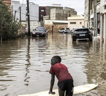 Pluviométrie record : jusqu’à 142 mm de pluie mesurés en 24h, Dakar et plusieurs régions sous l'eau