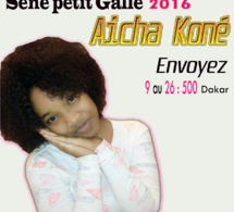 SEN petit Gallé 2016 Votez pour Aicha Kone en envoyant 9 au 26500.