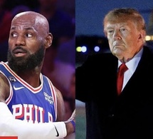Basket : attaqué par Trump, Lebron James répond avec ironie