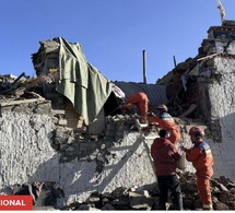 Chine : un séisme de magnitude 7 fait au moins 16 morts au Tibet