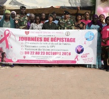 Lutte contre les cancers du sein et du col de l’utérus : 65 enfants vaccinés et 520 femmes dépistées à l’Hôpital militaire de Ziguinchor