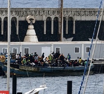 Migration irrégulière : 125 clandestins partis de la Gambie débarquent aux îles Canaries