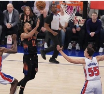 Les Knicks, champions en titre, décrochent enfin leur première victoire