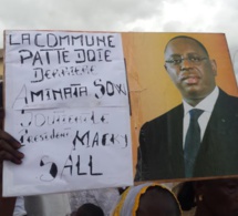 Accueil de Macky Sall à la Patte d’Oie - Aminata Sow du FNCF en première ligne quand la presse n’en a que pour El Pistolero