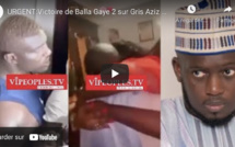URGENT:Victoire de Balla Gaye 2 sur Gris Aziz Ndiaye débarque avec sa femme pour fête la victoire