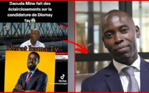 Sc@nd@l jour-Révélations inattendues du journaliste Daouda Mine sur la candidature de B Diomaye Faye