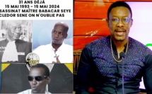 A. J-Révélation de Tange sur le complice de Clédor @31ss@ssin de Me Babacar Séye 31 ans aprés