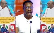 Surprenante analyse de Tange sur l'accusation de Diouf Lambaye de pastef sur les ministres de Sonko