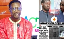 Macky Sall l'absent le plus présent que Sonko sur la scéne Malick Thiandoun TFM balance une bombe