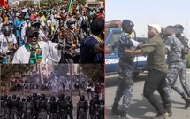 🔴 DIRECT-Niakhtou National l'opposition défie le tera-meeting de Sonko ça chauffe avec les gendarmes