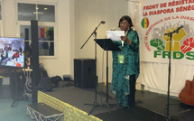 Discours magistral de la présidente du FRDS Fatou Mahine sur les enjeux démocratiques et la crise