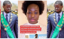Brigitte sene -Pr Bassirou Diomaye Faye veut étaler les réformes jusqu'en2029 pour distaire ...