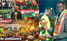 🔴 Direct Palais - Ambiance Des supporters dans les rues de Dakar avant l’arrivée des Lions, Champions d'Afrique