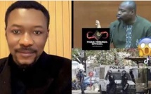 Grave réaction de Tange Guy Marius démolit sévèrement les policiers nervis à l'UCAD devant Bamba Cisse