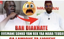 🔴 [ EN DIRECT ] BAH DIAKHATÉ : Ousmane Sonko yaw rek yaa wara teudji sa lamigne ta ligueye