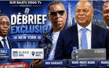 🔴 [ EN DIRECT ] DÉBRIEF EXCLUSIF NEW YORK NATIONS UNIES Mame Mbaye Niang Mamadou Djigo (DG)....