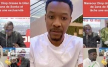 Terrible révélation Tange démonte la manipulation de Mansour Diop sur le bilan catastrophique Sonko
